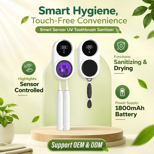 Smart toothbrush - smart, uv-c