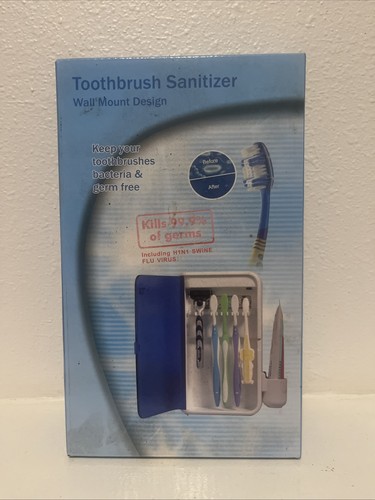 Toothbrush sanitizer wall - toothbrush,