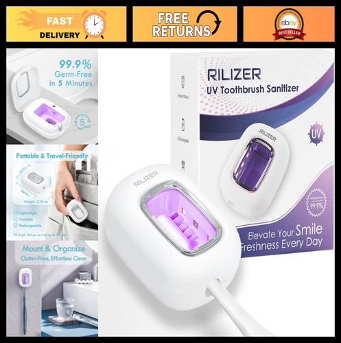 Portable toothbrush - portable, uv