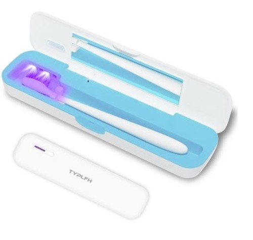 Toothbrush sanitizer case - sanitizer,