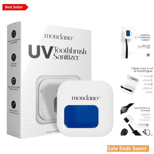 Toothbrush sanitizer and - toothbrush,