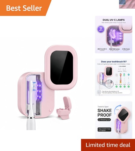 Portable toothbrush - uv-c,
