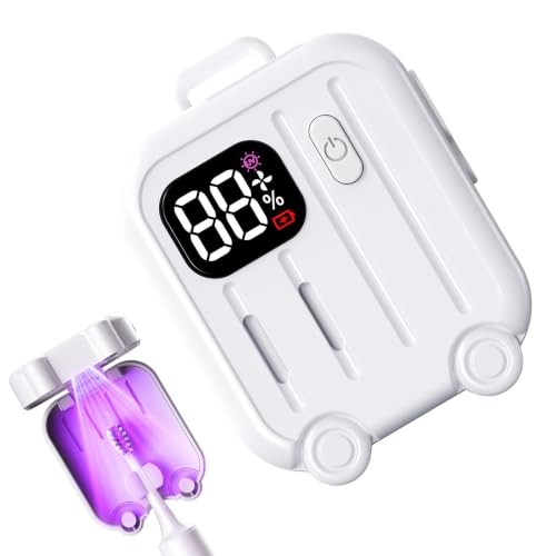 Portable toothbrush sanitizer - toothbrush,
