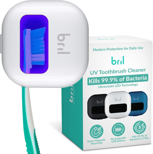 Toothbrush sanitizer and - sanitizer,