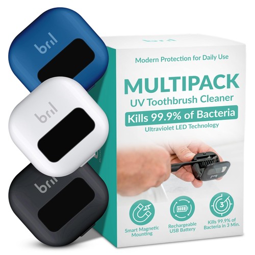 Toothbrush sanitizer - uv-c, &