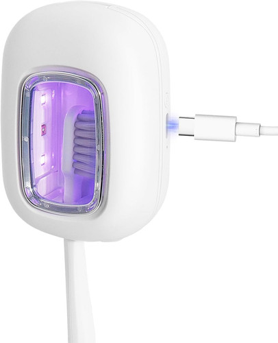Toothbrush sanitizer case - toothbrush,
