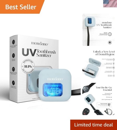 Portable toothbrush - portable, uv