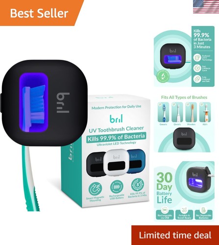 Toothbrush sanitizer and - sanitizer,