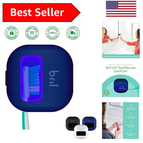 Portable toothbrush - portable, uv-c