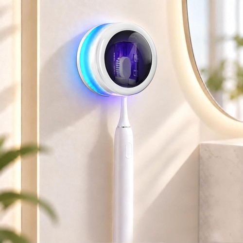 Toothbrush sanitizer holder - toothbrush,