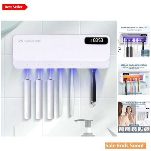 Toothbrush sanitizer holder - toothbrush,