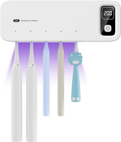 Toothbrush sanitizer holder - sanitizer,