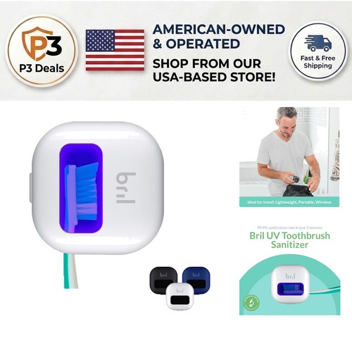 Fast acting toothbrush - fast-acting, uv-c