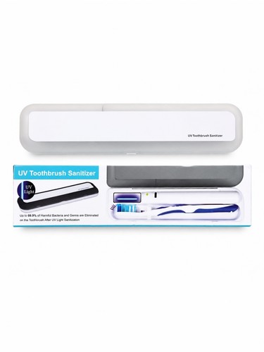 Toothbrush sanitizer case - uv,