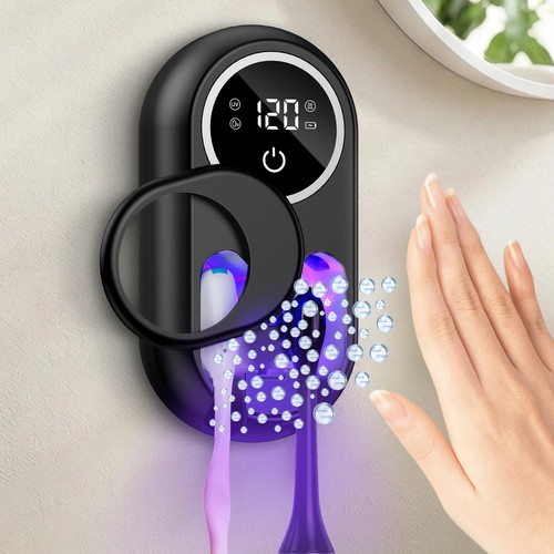 Toothbrush sanitizer holder - toothbrush,