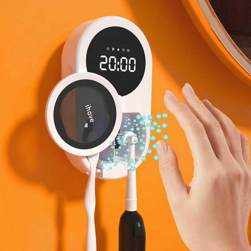 Toothbrush sanitizer holder - sanitizer,