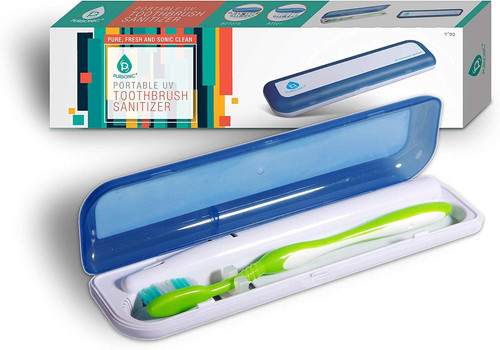 Portable toothbrush - portable, uv